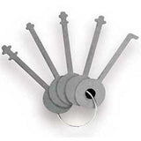 Warded Lock Pick Set - for Lockers, Padlocks, Cabinets + more