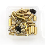 Dangerfield Brushed Aluminum Repinnable Lock - Pins