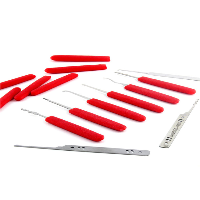 Dangerfield Red Devils Lock Pick Handles (12 pack) - Table Side