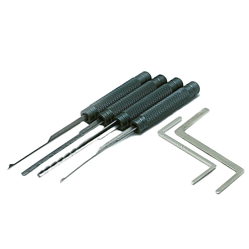 Thunder Lock Pick Rake Set - for Dimple Pin Locks - All