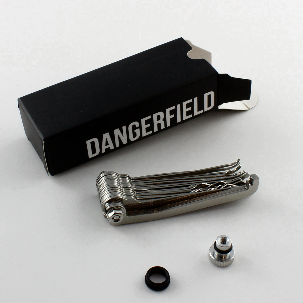 Dangerfield Combination Lock Lockpicks - Dual Gauge Mini-Knife set wit