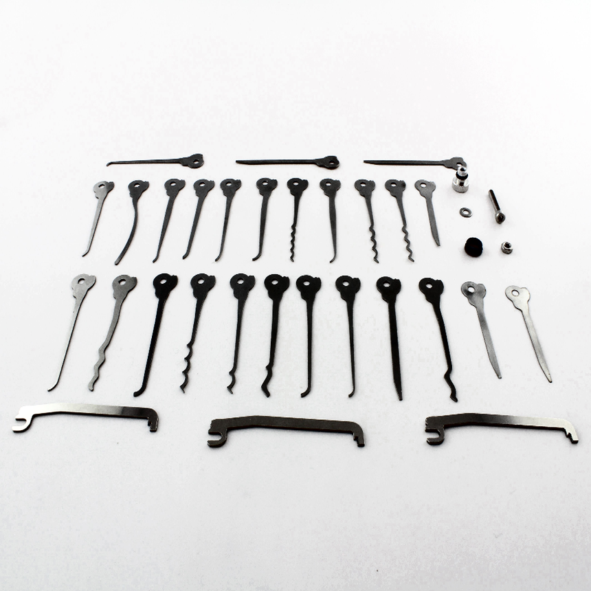 30 Piece Expansion Lock Pick Set for Dangerfield Multitool