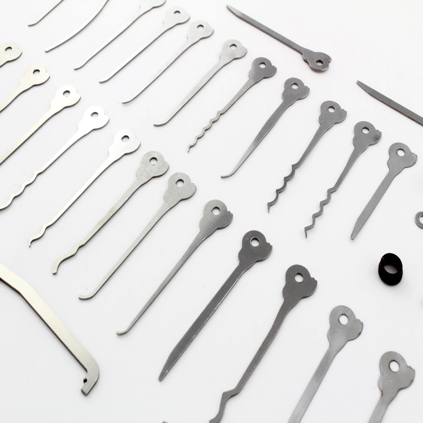 Detail of Expansion Lock Pick Set for Dangerfield EDC Skeleton Multitool