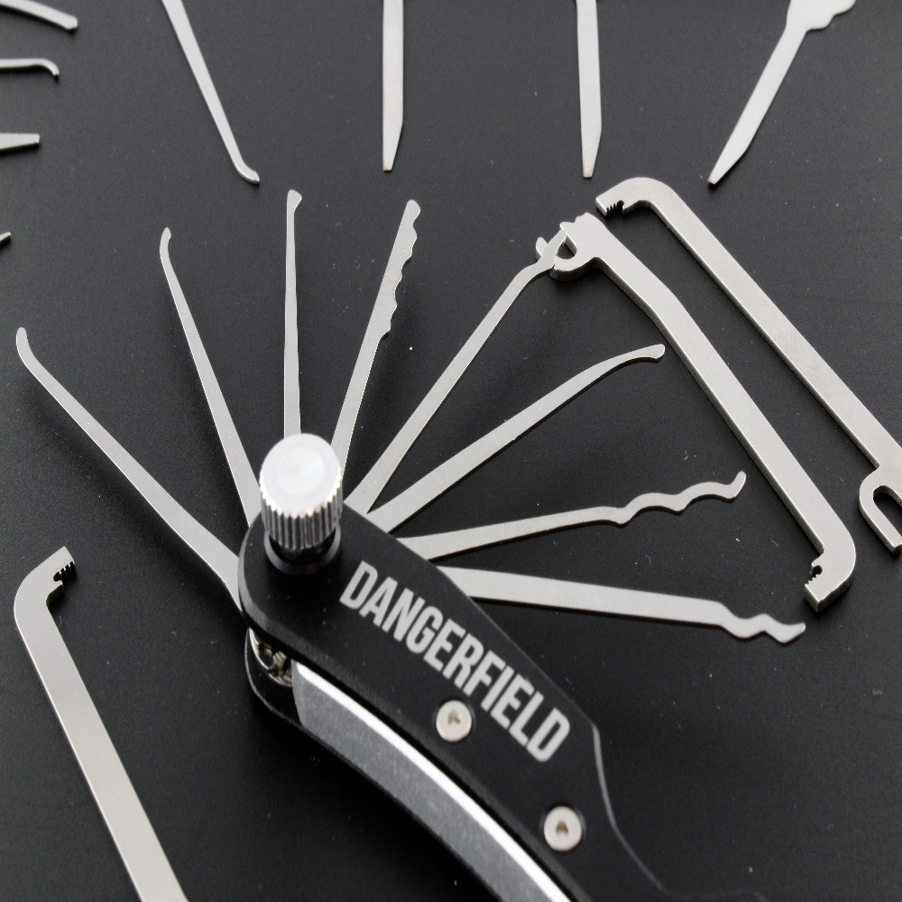 Dangerfield Praxis Lock Pick Set:Dual Gauge 21 piece kit
