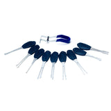 KLOM Wafer Lock Rakes - Lock Picks for Double Sided Locks - UKBumpKeys