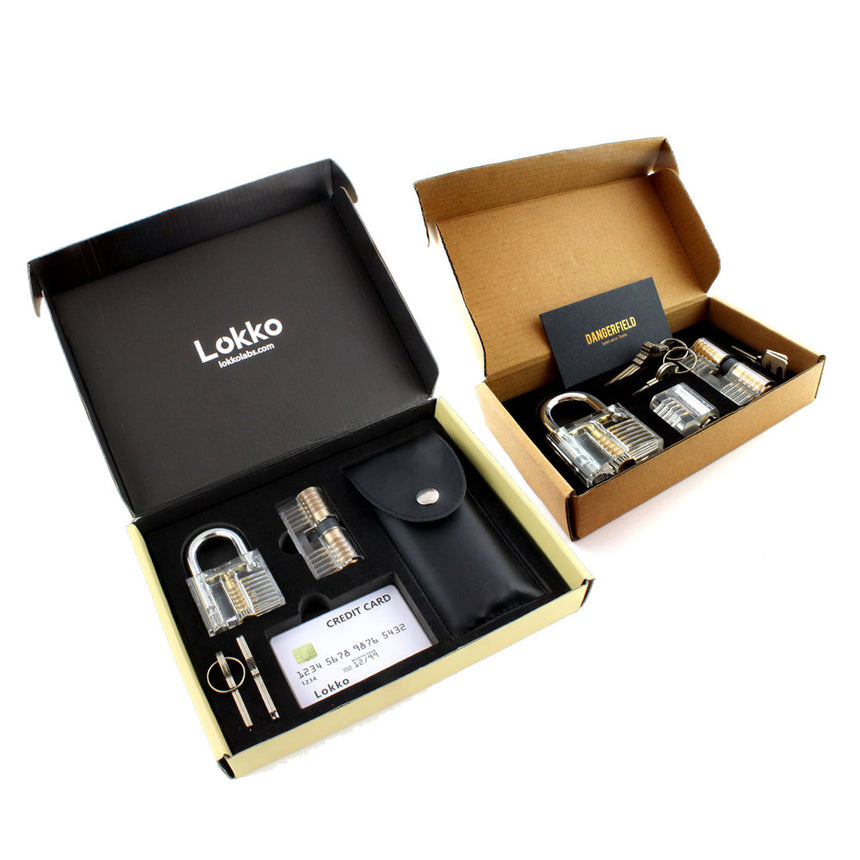 Lokko Boxed Set + 3 Practice Training Locks Set 