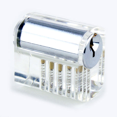 Dangerfield Clear Acrylic Practice Lock - Standard Pins - Medium difficulty 2