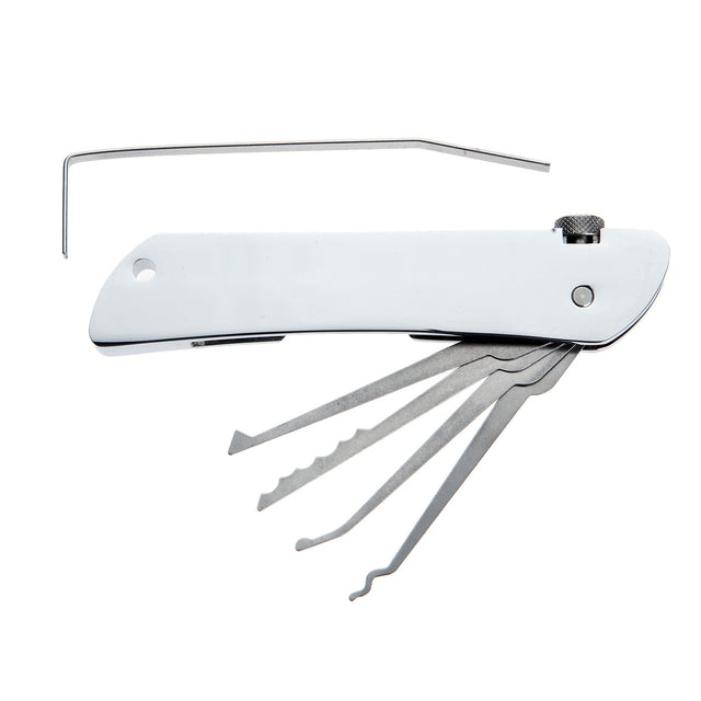 Pocket Lock Pick Set Multi Tool: Swiss Army JackKnife - Covert Tool