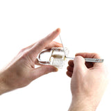 Transparent Practice Training Padlock - Ideal for Lock Picking Education