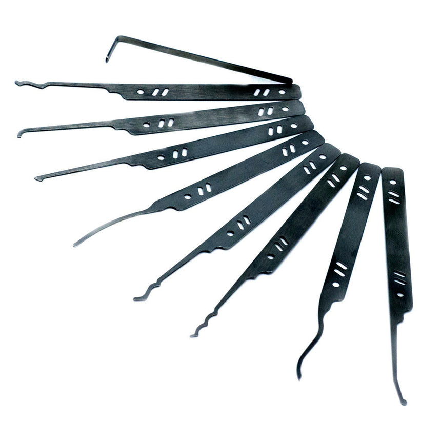 Dangerfield 10 piece Serenity Complete Lock Pick Set + Case - UKBumpKeys