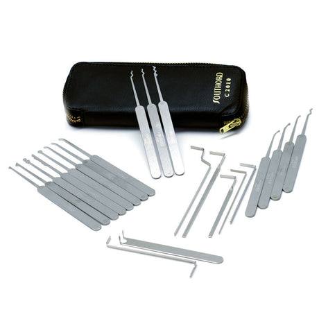 SouthOrd Finest 22 Piece Slimline UK/Europe Lock Pick Set C2010 - LockpickWorld