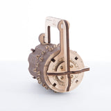 Wooden Cryptex Combination Lock Pick Puzzle side