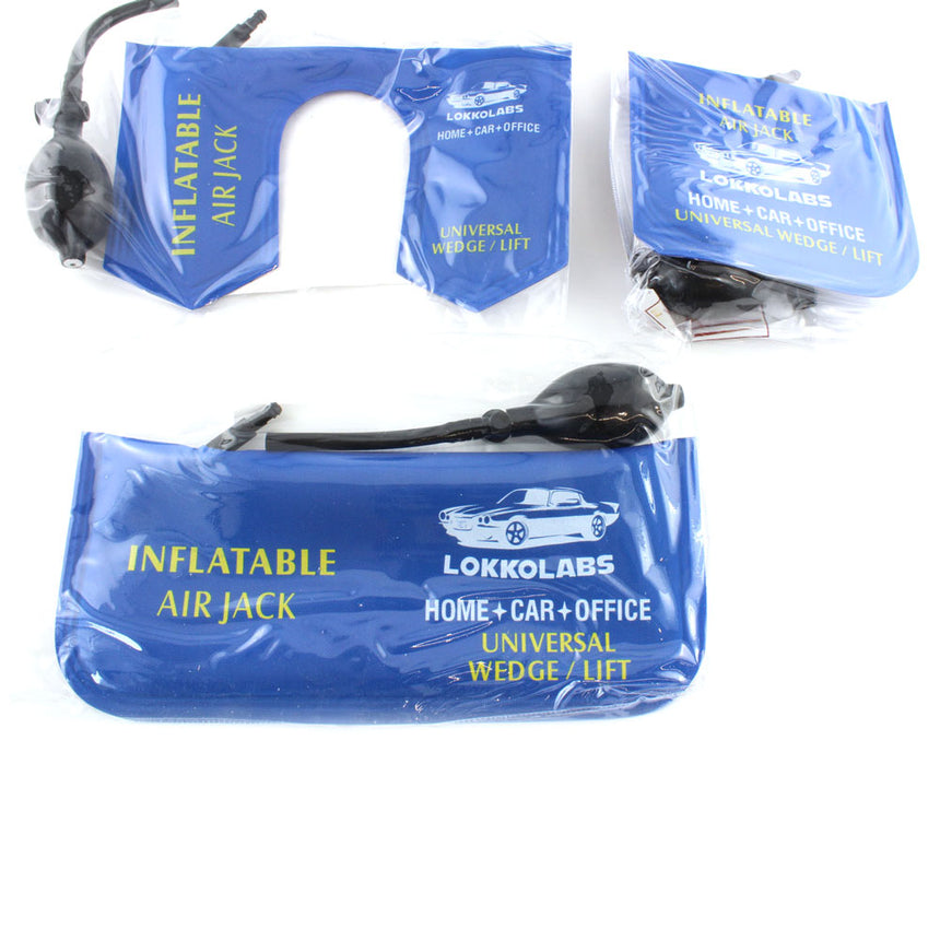 Inflatable Air Wedge All Three Sizes with Pump