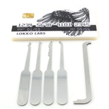 Credit Card Lock Pick Set with 5 tools - tools out