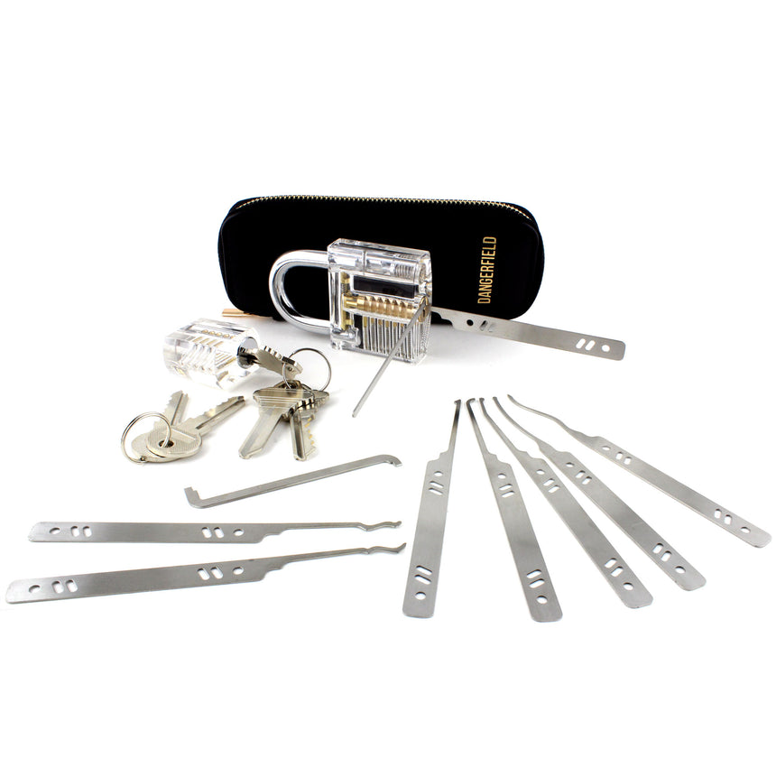 Instant Agent PLUS Lock Picking Gift Set - Angle Front Top