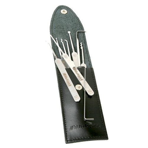 Multipick ELITE 9 Piece Professional Lock Pick Set + Case