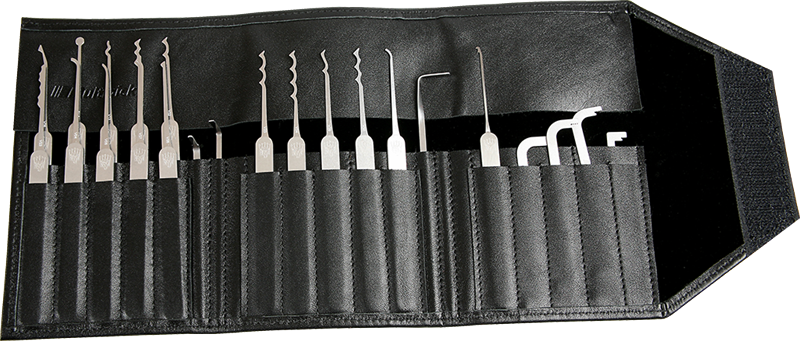 Multipick ELITE 23 Slim Lock Pick Set - 0.4mm