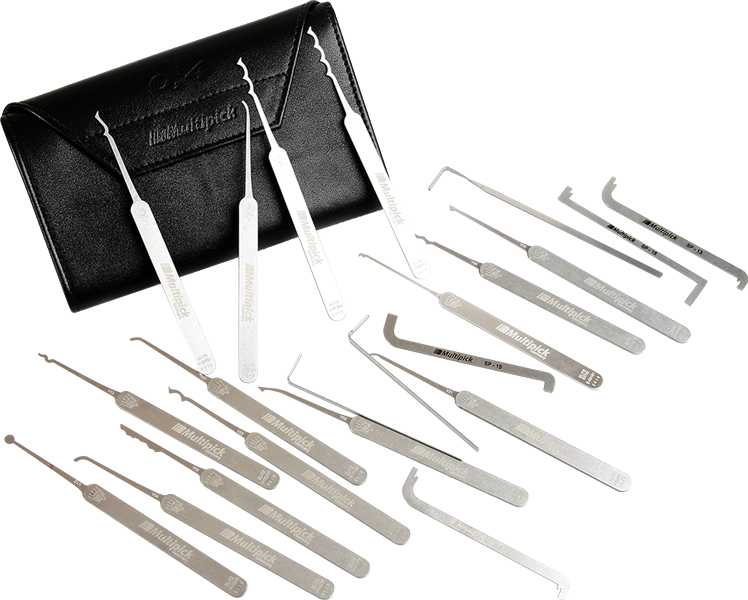 Multipick ELITE 23 Slim Lock Pick Set