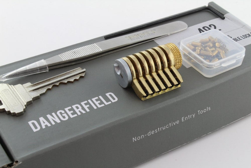 Dangerfield cut-away repinnable practice lock boxed set