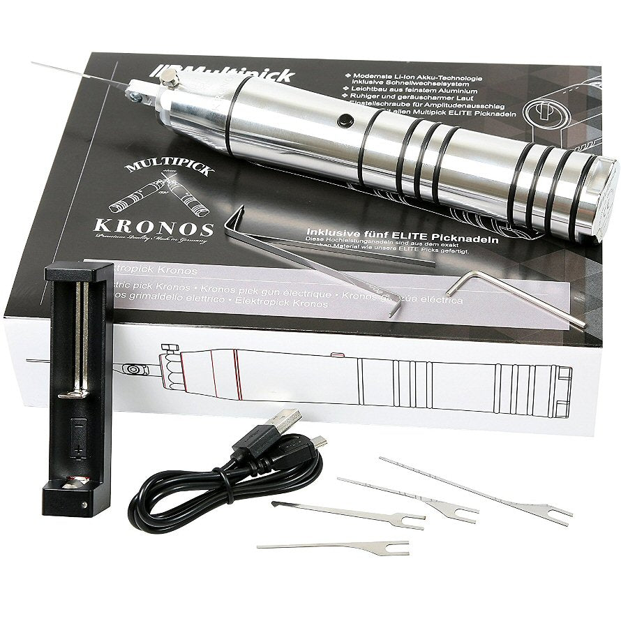 Multipick KRONOS Professional Electric Lock Pick Gun Kit