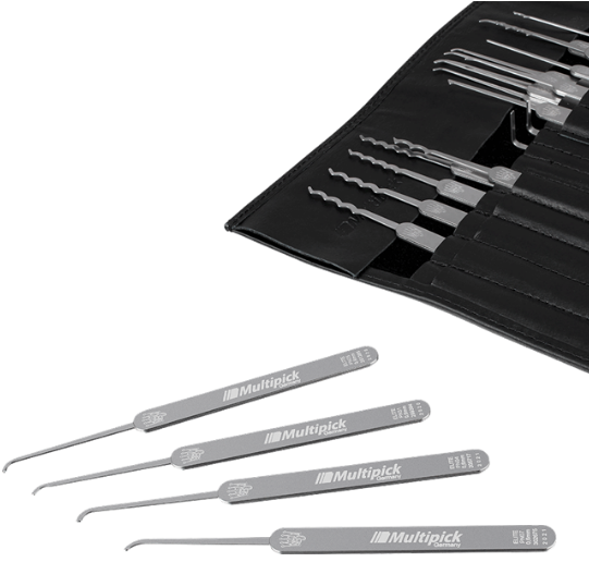 Lock Noob Essential 39 Piece Lock Pick Set by Multipick