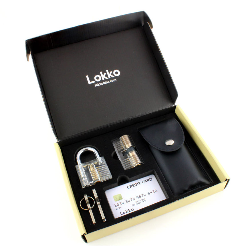 Lokko Lock Pick Set - Boxed Inside Display