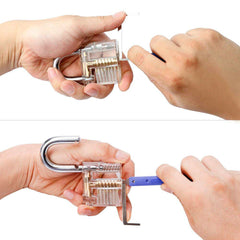 Lock Pick Set Beginners Box: Lock Picks Training Locks EBook