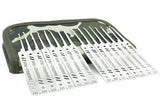 Dangerfield PRAXIS Lock Pick Set (Dual-Gauge 21 Pieces)