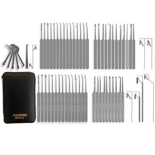 Southord MPXS-62 Full Line 69 Pc. lock Pick Set