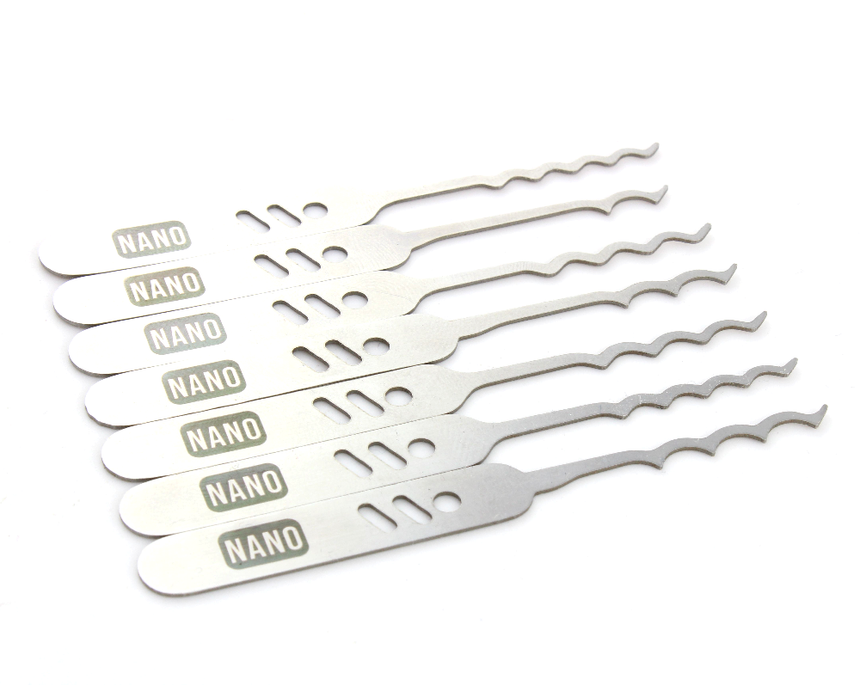 Dangerfield Nano lock Rake Set detail