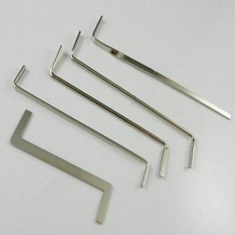 5 Piece Tension Tool Set - UKBumpKeys