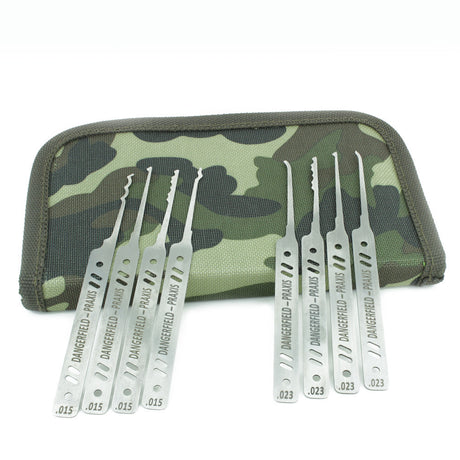 Dangerfield PRAXIS Lock Pick Set (Dual-Gauge 21 Pieces)