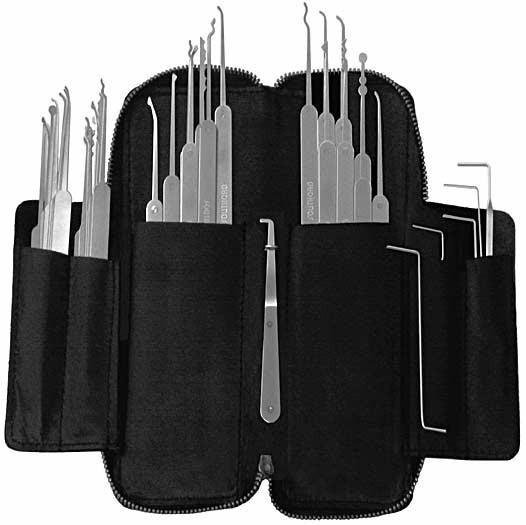 SouthOrd 37 Piece Slimline Lock Pick Set - UKBumpKeys