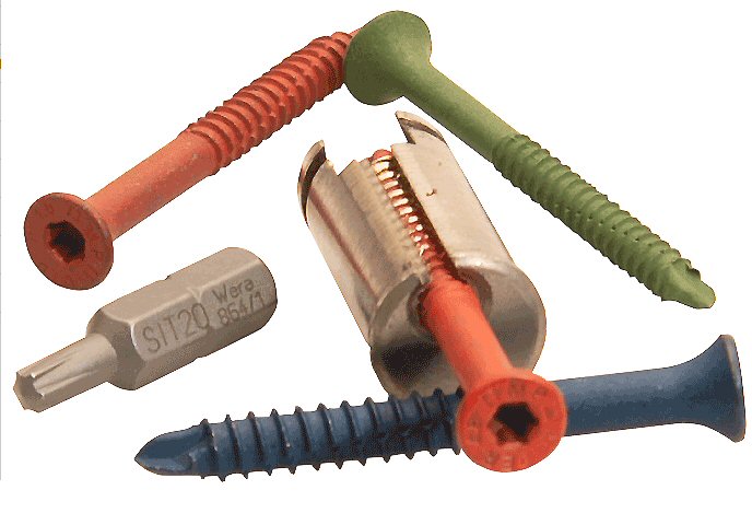 viper self-tapping pull-screws and bit